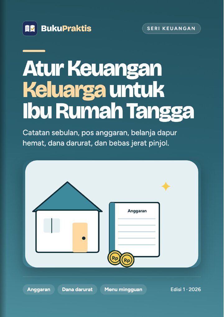 Sampul Atur Keuangan Keluarga untuk Ibu Rumah Tangga