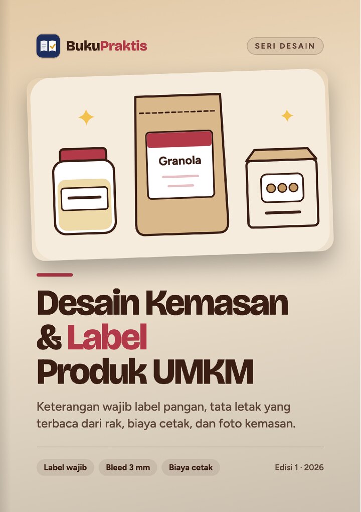 Sampul Desain Kemasan & Label Produk UMKM