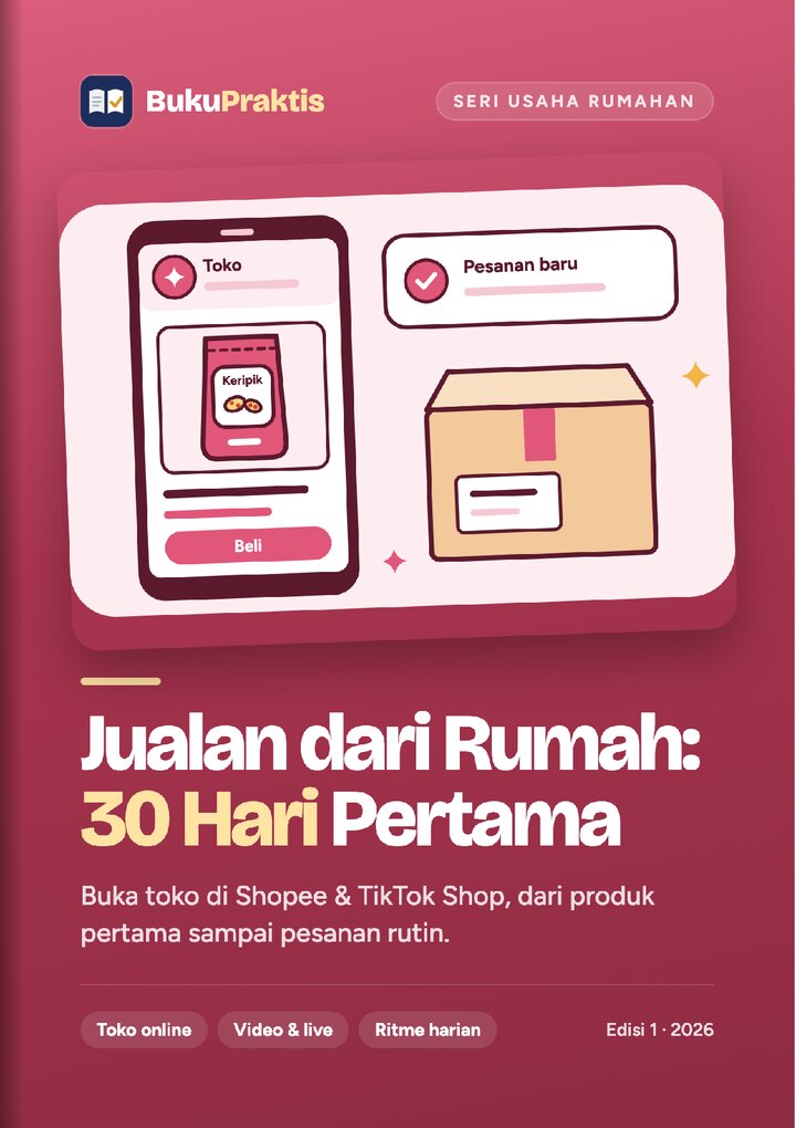 Sampul Jualan dari Rumah: 30 Hari Pertama