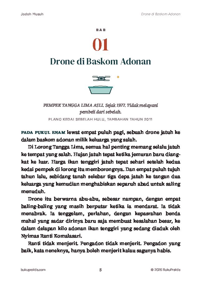Contoh halaman Jodoh Musuh